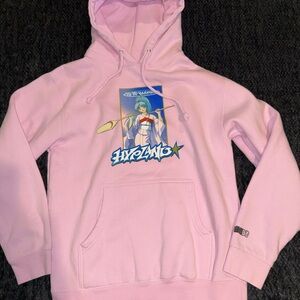 Hypland x Yu Hakusho Botan Pink Hoodie   Small